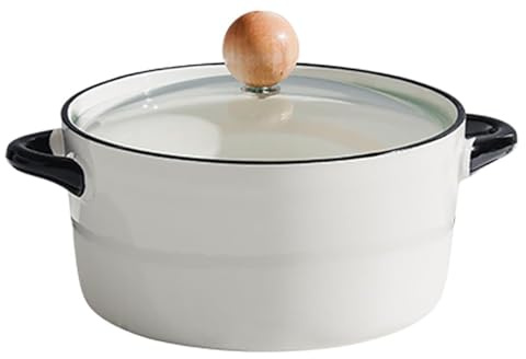 Sopera De Cerámica For Servir Sopa Con Tapa De Vidrio, Sopera De Cerámica De Gran Capacidad For Decoración De Encimeras De Cocina Casera, Apta For Microondas Y Lavavajillas(Black Lines)