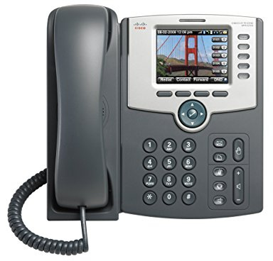 Cisco Small Business Pro SPA525G2 – Telefono IP con cavi – PoE – 802.11g Wi-Fi client mode – Bluetooth headset support (ricondizionato)