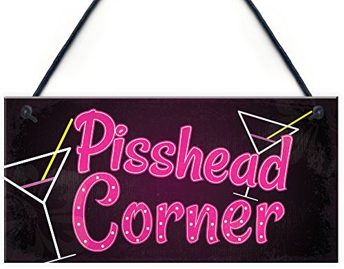 Red Ocean Funny Home BAR Sign Gin Beer Vodka Plaque Garden Shed Man Cave Pub Sign Friendship Gift