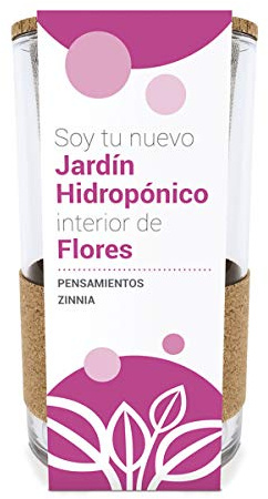 Garden Pocket Cultivo HIDROPÓNICO - Pensamiento y Zinnia