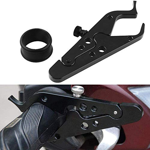 CYSKY Motorrad Tempomat Universal Motorrad Cruise Control System Assist Handgriff Lock mit Silikonring Schützen Sie den Gasgriff für die meisten Motorräder