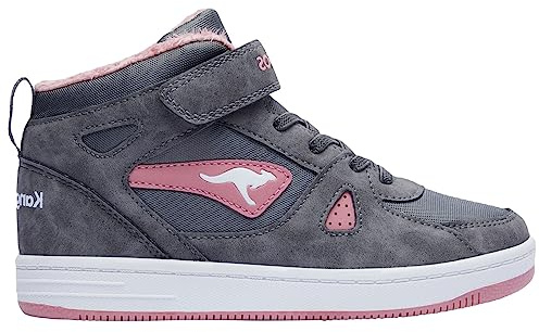 KangaROOS Unisex K-cp Kalley Ii Ev Sneaker, Steel Grey Dusty Rose, 36 EU