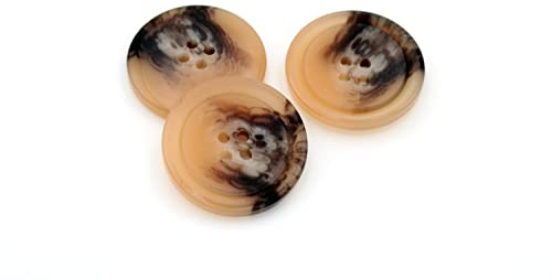 20 PZ Pulsanti tondi da cucito con 4 fori per artigianato snap in resina per blazer camicie e accessori DIY