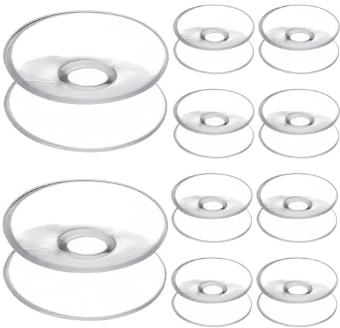 Angoily Saugnapf Für Rattan Tisch Glasplatte 10 Prozent Doppelseitige Saugn? für Tischplatte um Tischoberteil zu Verhindern Schieben Saugn? Tisch- - ? Fensterbügelsaugne Saugnapf Doppelseitig 60mm