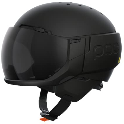 POC Levator MIPS Skihelm - Visierhelm für Absolute Sicherheit und großem Sichtfeld auf dem Berg, verbesserte Schutzzonen, RECCO-Reflektor, Fidlock-Schnalle, leicht austauschbares Visier