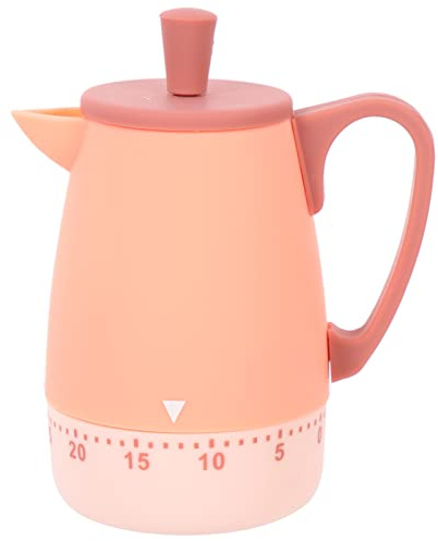 Cabilock Küchentimer Kurzzeitwecker Küche Eieruhr Mechanisch Lustig Backtimer Erinnerung Timer Küchenuhr Timer Countdown Timer Für Backen Kochen Studieren Orange