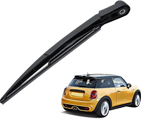 Effitnee Rear Wiper Arm Blade and Arm Set, Back Windscreen Wiper Assembly for Mini Cooper One R50 2001-2006