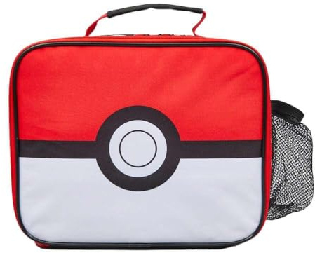 William Lamb Pokemon Poke Ball Lunch Bag Food Container Insulated Perfect for School Work and On The Go