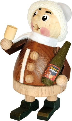Ratags Räuchermännchen, Winterkind mit Glühwein