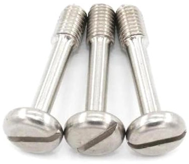 M2,5 Flachkopfschrauben mit Schlitz, Ein-Wort-Rundkopfschraube, Edelstahlbolzen, 8mm–30mm Länge (10 Stück), 10 Stück, M2,5x20mm