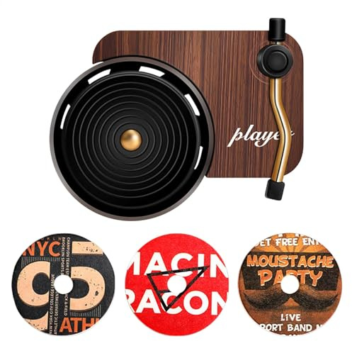 Record Player Air Freshener, Car Air Freshener, Record Player, Car Perfume, Air Outlet, Aromatherapy, Car Air Conditioning, Vent Ornaments, Retro Gramophone, Perfume