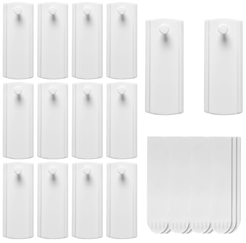 14 Stück Klebenagel für Bilderrahmen, Klebenägel, 14 Klebenagel und 28 Klebeband, abnehmbarer und wiederverwendbarer Bbilderhaken Selbstklebend, Bilder aufhängen ohne Bohren