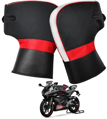 1 Paio Di Coperture Per Impugnature Per Moto Impermeabili, Accessori Per La Guida Invernale, Coperture Per Impugnature Per Moto Calde, Accessori Per Moto, Attrezzatura Per La Guida