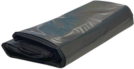 TOMAINO - Bolsas de basura de 100 l para recogida selectiva (negro, 1 rollo)