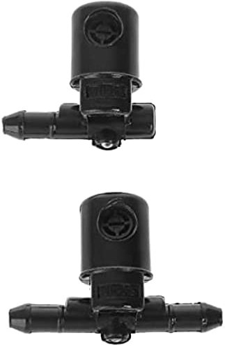 GZNBB 2er-Pack Auto-Scheibenwaschanlage Wischer Wasserstrahl-Sprühdüse Scheibenwaschdüsen ，für Buick, für Opel 12782508 12782509