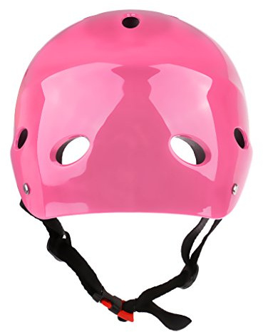 CRDARAAV Casque de sécurité pour sports nautiques pour wakeboard, kayak, canoë, bateau, surf, taille M, rose