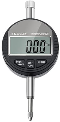 Comparatore digitale, calibri a quadrante, micrometro elettronico, indicatore orario, comparatore di precisione, orologio, strumenti di misurazione(Digital 0.01mm)