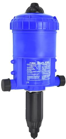 BAOFUYA Inyector de Fertilizante, Bomba Dosificadora Accionada por Presión de Agua con Alta Precisión Relación Proporcional del 0,2-2% para Riego Agrícola y Jardinería
