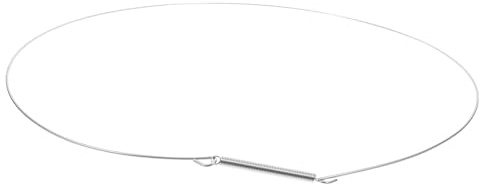 WOFASHPURET Door Boot Spring Ring Washer Door Seal Ring Steel Wire Leak Prevention Sturdy Construction Silver 35cm Replacement Part for Front Load Washing Machine