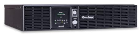 CyberPower CPS1500AVR Intelligent LCD UPS Battery Backup and Surge Protector, 1500VA/900W, 8 Outlets, AVR, 2U Rack/Tower, UL Certified