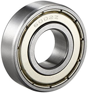 sourcing map Räffla kullager 6002Z enkel skylt 15 mm x 32 mm x 9 mm kromstål DE en