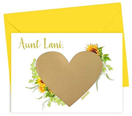 Personalized Will You Be My Confirmation Sponsor Scratch Off Card
