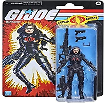 Hasbro - G.I. Joe Classified Series Baroness Action Figure Playsets Spielzeug, Mehrfarbig, einzigartig (F47625X00)