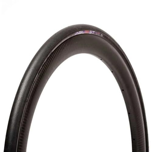 Panaracer Agilest TLR hopfällbar väg däck: Svart/svart 700x25c