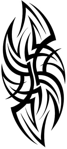 x3 Tatouage Éphémère tribal maori - 1 lot de 3 Feuilles de tatouage temporaire polynésien | Bras, épaule, dos, mollet, cuisse, jambe | Noir | Homme, Femme - TATTOO YOUR STYLE