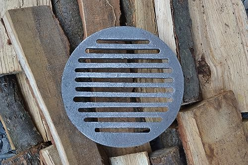 SEZAM Durchmesser Ø19 cm Gussrost Ofenrost Rundrost Ascherost Gußrost verschiedene Durchmesser, Kaminrost passend Kaminofen Tafelrost Rost Ofengitter Kamin Ersatzteile Zubehör