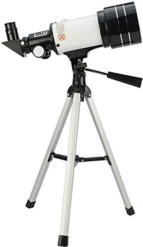 Tragbares monokulares Reiseteleskop für Erwachsene mit Sucherfernrohr, 70 mm Öffnung, 300 mm AZ-Montierung, astronomische Brechung, vollbeschichtete Glasoptik