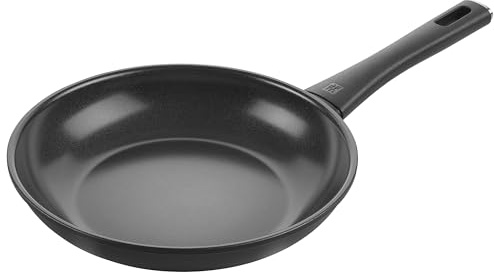 ZWILLING Madura Plus Bratpfanne 20 cm, Keramik-Antihaftbeschichtung, Kratzfest, Induktionsgeeignet, Für alle Herdarten, Aluminium, Schwarz