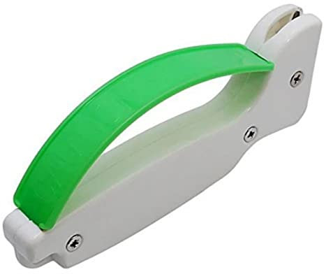 TJLVYCNB Aiguiseurs ， Aiguiseur de Couteaux d'extérieur Portable Mini Outils de Jardinage tranchants à Main Aiguiseur de Protection des Mains Domestique Outil Professionnel for la Maison