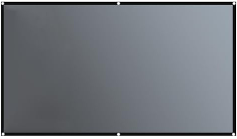 Video Projection Screens - Anti-Light Projection Screen with Black Border, 4K HD, Large Screen, Large Foldable Film Cloth for Outdoor Use for Home Cinema Movie Nights