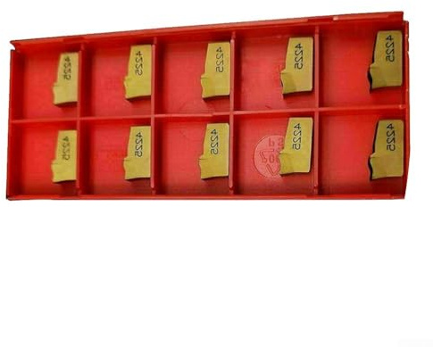 Oniissy 10 inserti in carburo CNC 4225 N151.2-300-4E larghezza 3 mm, inserti di tornitura in carburo, inserti per tornio CNC per utensili da taglio per scanalatura tornio