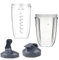 2-Pack Replacement Parts Upgrade 32oz& 24oz Cups with 2-Pack Flip-Top to-Go-Lid Compatible with NutriBullet 600w/900w Blender Accessory