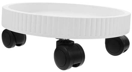 JOINPAYA Bac à Plantes Mobile Bac à Plantes avec roulettes Support pour Pot De Fleurs à Extérieur