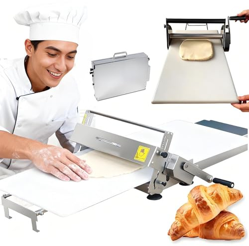 Sfogliatrice Per Pasta, Laminatrice Per Pasta, Pressa Per Pasta Professionale,Macchina Per Stendere Pasta, Sfogliatrice Manuale Per Pasta,Impasto In Acciaio Inossidabile-Spessori Regolabili B