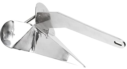Yctze Bateau en Acier Inoxydable Robuste – Bateau à Ailes de 4 Kg, Amarrage sur la Plage – à Ailes – Sports et Plein Air/Sports/Nautisme et Voile/Navigation/Amarrage et Ancrage