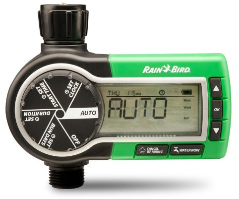 Rain Bird - Timer digitale per acqua con attacco per acqua