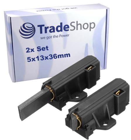 2x Kohlebürsten für Bauknecht WA SENS XXL 814 858306703014 858306703016 Sens XXL 824 858360603010 SENSE XL 34 TDI 858301303003 / Motorkohlen