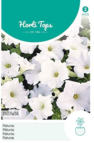 Hortitops 14578 Petunie Schneeball Weiß (Petuniensamen)