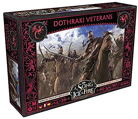 CMON, A Song of Ice & Fire – Veteranen der Dothraki, Erweiterung, Tabletop, 2 Spieler, Ab 14+ Jahren, 45+ Minuten, Deutsch, Mehrsprachig