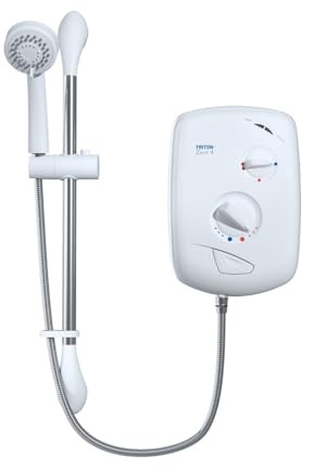Triton Zante 4 Electric Shower - Marbella, Trance 2 (9.5kW) | 9.5kw, Low pressure indicator, 3 spray rub clean head, Start stop button, Slim design, Retrofit, 2-year guarantee
