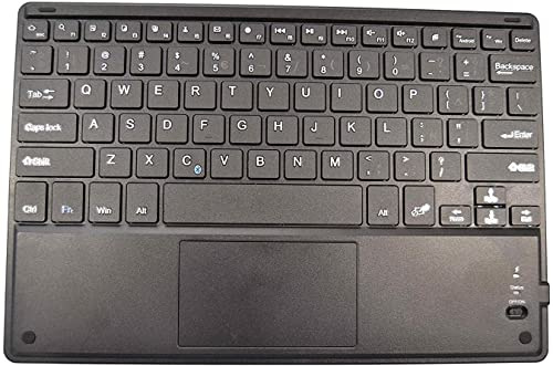 theoutlettablet® Teclado Bluetooth (inalambrico) Compatible con Tablet ZONMAI MX2 / X-G4 10.1 con Letra Ñ en español y Touchpad