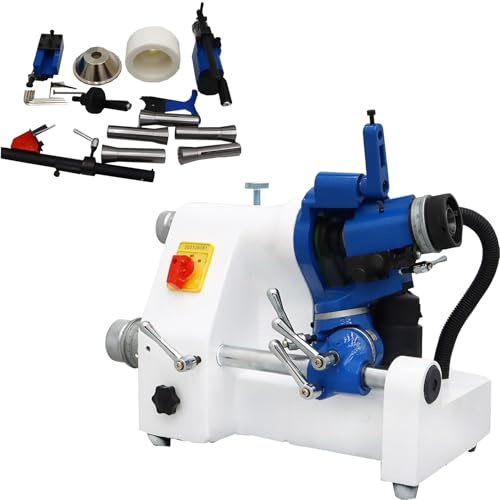 HayWHNKN U3 Universal Grinding Sharpening Machine Cutter Grinder Sharpener Portable Sharpener Grinder R8 End Mill Drill Bit Lathe Tool 110V