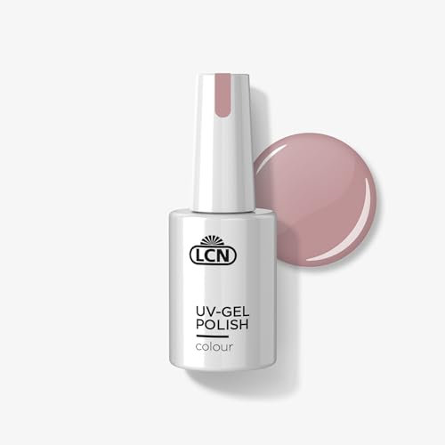 LCN UV-Nagellack Nude Rose – Deckender und langanhaltender Shellac – Schonende Soak-off Ablösung – Vegan, tierversuchsfrei und HEMA-frei – 10 ml