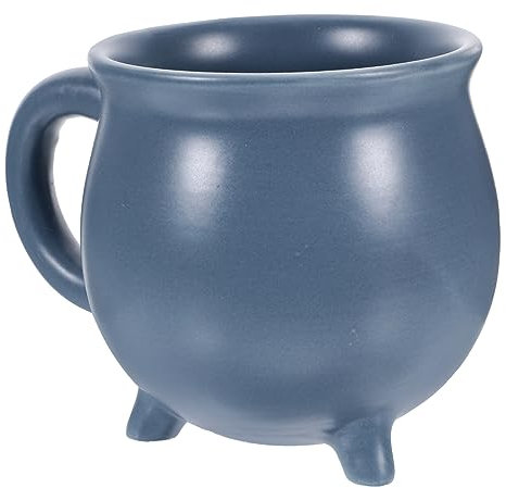 COLLBATH Tazza A Calderone Tazza Di Halloween in Ceramica Per Contenere Tè Caffè Latte Cioccolata Calda Succo