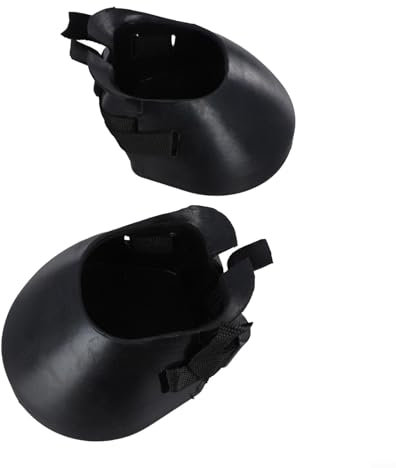 HEBEOT Hufschutz aus Gummi, rutschfest, Hufschutz, Hufschutz, Gummi, Hufschutz, zum Schutz des Hufs, Größe M, 2 Stück