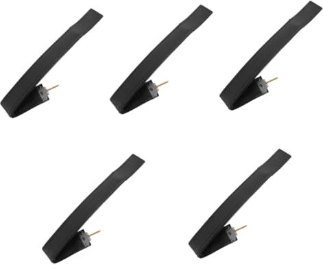 TOYANDONA 5st Akkordeongurt Bass-akkordeon-zubehör Ersatz-akkordeongürtel Akkordeonstimme Akkordeon-ersatzgürtel Akkordeon-handriemen Akkordeon Ersatzteil Akkordeon Zubehör Rindsleder Black